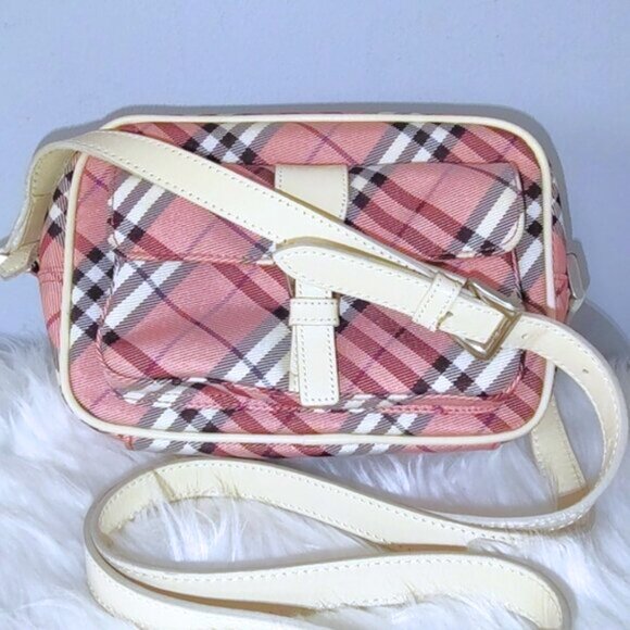Burberry Pink and Cream Crossbody Bag - Picture 3 of 9